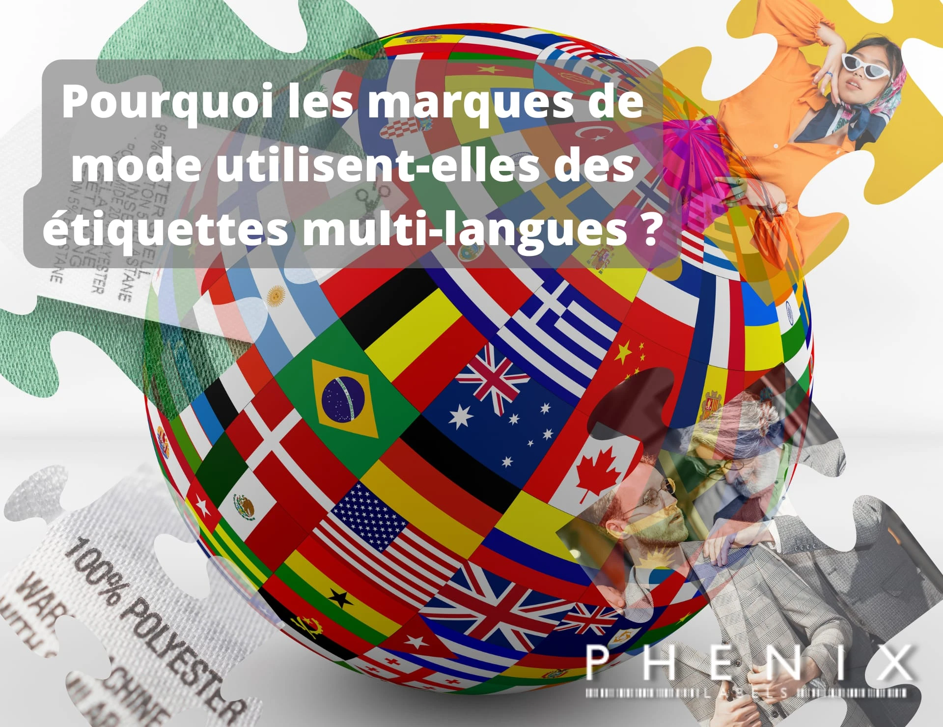 Pourquoi les marques de mode utilisent des étiquettes multi langues