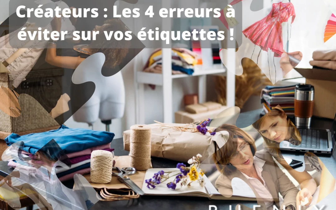 Les erreurs à éviter quand on commande ses premières étiquettes vêtements